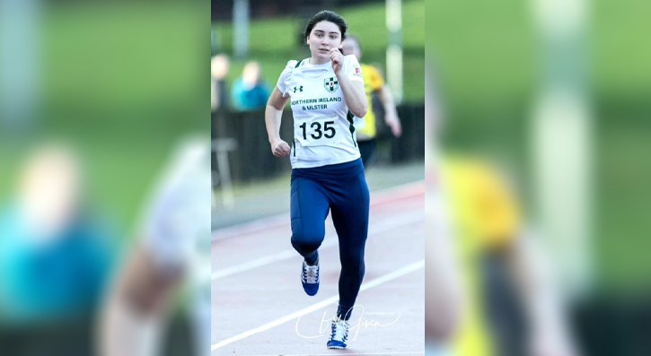 SERC HNC Applied Biology student Eve Walsh Dann, 19, Bangor, is training to qualify to represent Northern Ireland at the 2022 Commonwealth Games in Birmingham. 